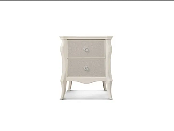 Table de chevet en bois avec tiroirs MARZORATI MONTECARLO usine MARZORATI de l'Italie