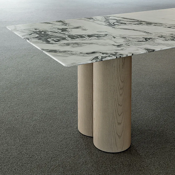 Table rectangulaire en marbre Elly Frigerio usine Frigerio de l'Italie. Foto №2