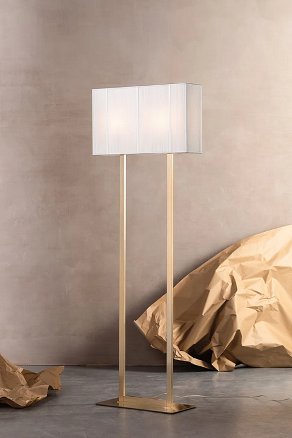 Lampe sur pied en soie faite main AXOLIGHT Clavius PT CLAVIU E27 usine Axolight de l'Italie. Foto №2