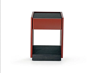 Table de chevet en bois avec tiroirs Molteni & C 5050 Table de chevet en bois avec tiroirs Molteni & C 5050 usine Molteni & C.(+VITRA) de l'Italie