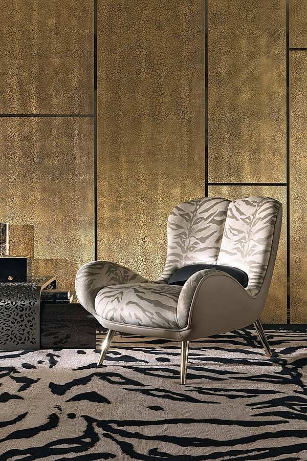 Fauteuil ROBERTO CAVALLI TIFNIT usine ROBERTO CAVALLI de l'Italie. Foto №9
