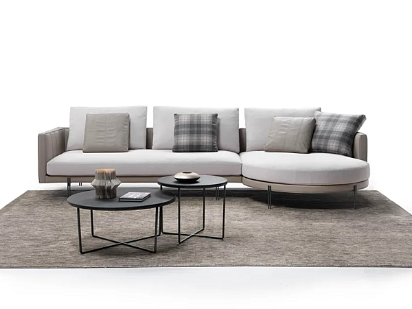 Canapé d'angle en tissu GYFORM collection Poncho usine Gyform de l'Italie. Foto №1