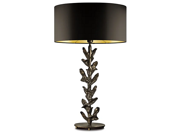 Lampe de table en métal et chêne Abrissi 11047 usine ABRISSI de l'Italie. Foto №1