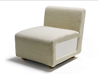Fauteuil en tissu rembourré Baia MARIONI I0252