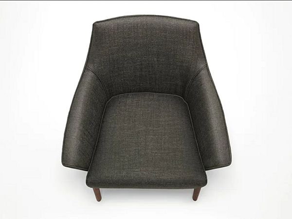 Fauteuil en tissu avec accoudoirs Alina GIORGETTI 51080, 51081 usine GIORGETTI de l'Italie. Foto №4