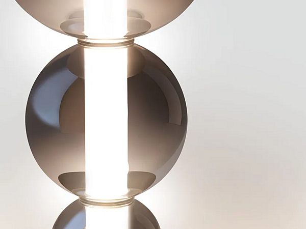 Lampe sur pied en verre borosilicate LED GIORGETTI Upward usine GIORGETTI de l'Italie. Foto №3