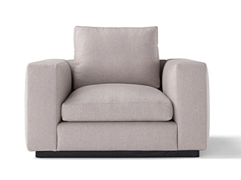Fauteuil avec accoudoirs en tissu AMURA collection Fripp Fauteuil avec accoudoirs en tissu AMURA collection Fripp usine AMURA de l'Italie