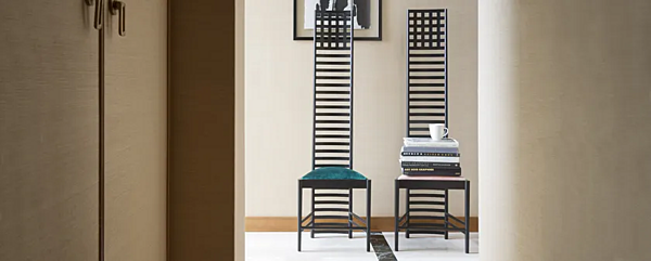 Chaise en bois avec accoudoirs CASSINA Ash Chair 292 Hill House 1 usine CASSINA de l'Italie. Foto №4