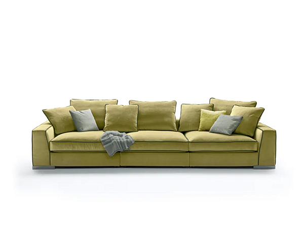 Canapé d'angle en tissu avec housse amovible FLEXFORM ARMAND usine FLEXFORM de l'Italie. Foto №4