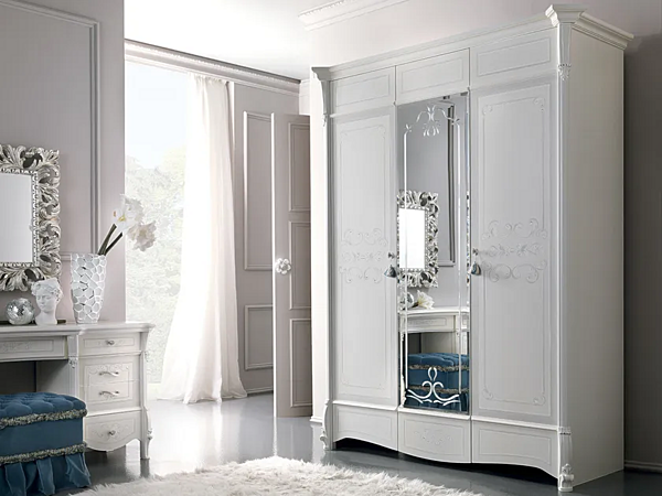 Armoire en bois avec miroir CASA +39 PRESTIGE 320 usine CASA +39 de l'Italie. Foto №1