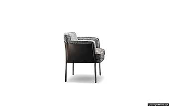 Chaise Minotti Shelley "Dining" Chaise Minotti Shelley "Dining" usine Minotti de l'Italie