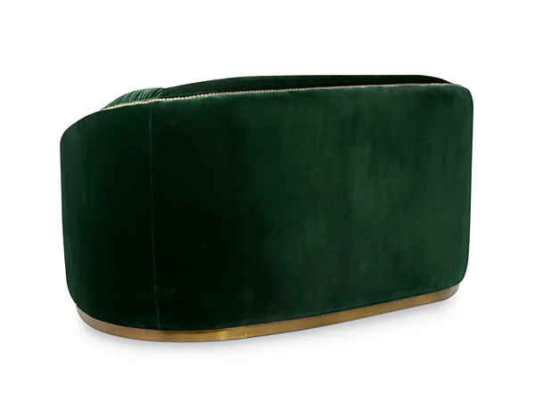 Fauteuil en velours avec accoudoirs BRABBU Wales usine BRABBU de l'Italie. Foto №9