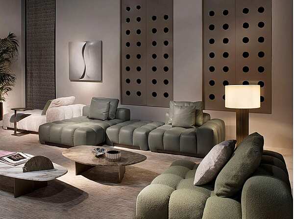 Canapé RUGIANO DIA10/4 usine RUGIANO de l'Italie. Foto №5