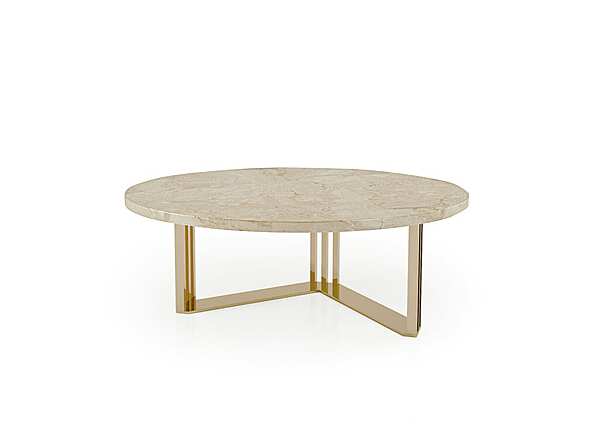 Table basse ronde en marbre pour salon Symphony Infinity Bizzotto Italia usine Bizzotto Italia de l'Italie. Foto №1