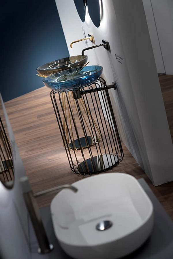 Lavabo rond sur pied en marbre Tristano e Isotta ARTELINEA IST1, ISO1 usine ARTELINEA de l'Italie. Foto №14
