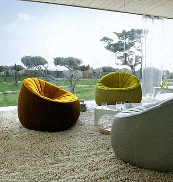 Fauteuil ligne ROSET 18220100 usine LIGNE ROSET de l'Italie. Foto №1