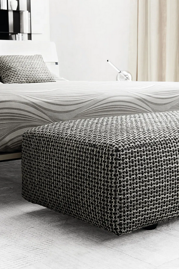 Canapé d'angle en tissu avec coussins rembourrés Flou Softbench usine Flou de l'Italie. Foto №10