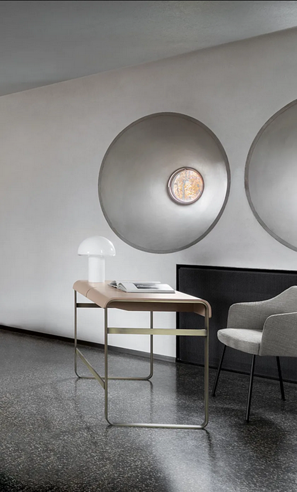 Bureau secrétaire en MDF collection Alphabet Saba usine SABA de l'Italie. Foto №3