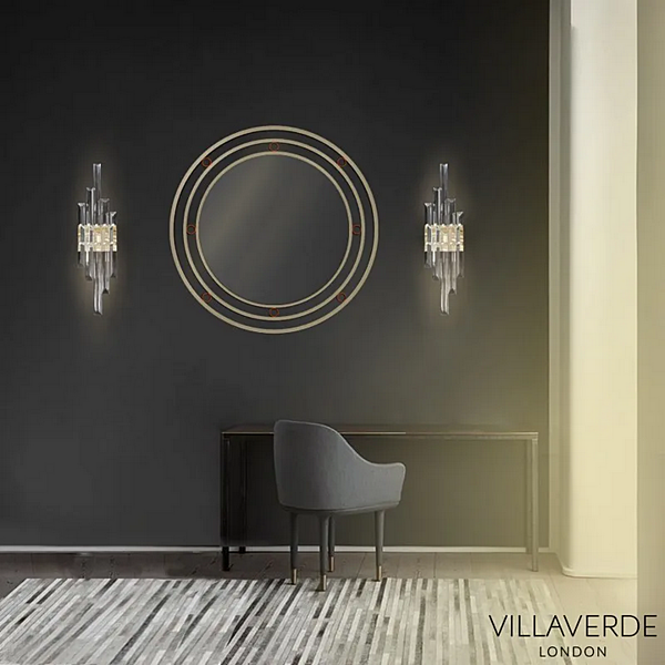 Miroir mural rond en verre Mondo Classic Abrissi 11112 usine ABRISSI de l'Italie. Foto №2