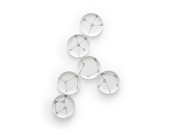 Set de plats en porcelaine Floema GIORGETTI GA474G usine GIORGETTI de l'Italie. Foto №2