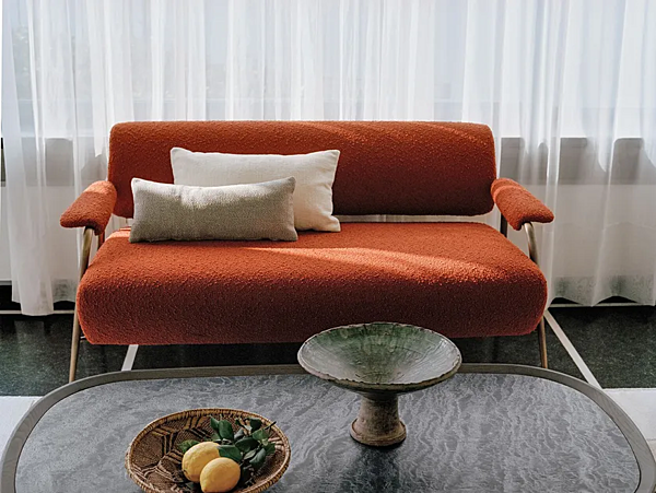 Canapé en tissu compact Potocco collection Stay 909 D 909D usine POTOCCO de l'Italie. Foto №3