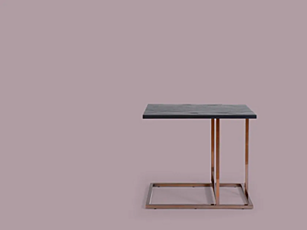 Table d'appoint rectangulaire en bois Kris Tav Borzalino KTAV usine Borzalino de l'Italie