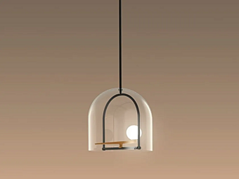 Suspension en verre soufflé LED Yanzi Artemide 1103010A
