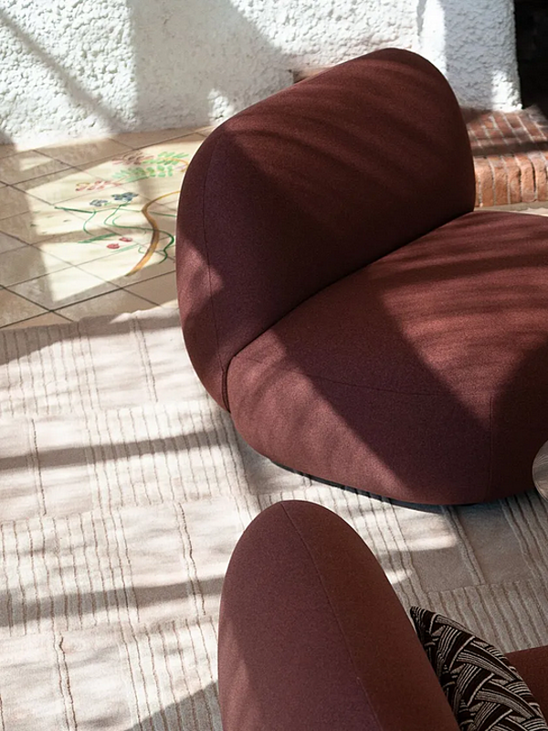 Fauteuil en tissu Jade 953 L Potocco 953/L usine POTOCCO de l'Italie. Foto №3