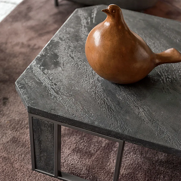 Table basse rectangulaire en grès cérame CORTEZARI LINK 275-RV12, 275-RM1 usine CORTE ZARI de l'Italie. Foto №3