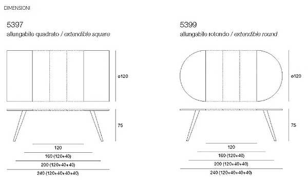 Table PACINI & amp; CAPPELLINI 5399 usine PACINI & CAPPELLINI de l'Italie. Foto №8