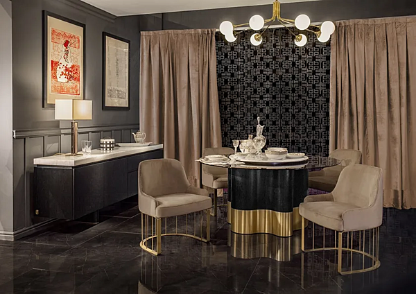 Lampe de table en métal Bourbon FORMITALIA usine FORMITALIA de l'Italie. Foto №4