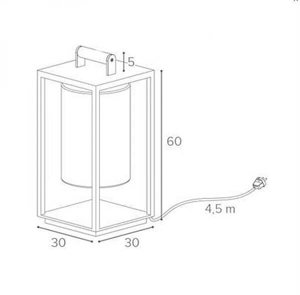 Lampe extérieure ROYAL BOTANIA DOMESBSM usine ROYAL BOTANIA de l'Italie. Foto №8