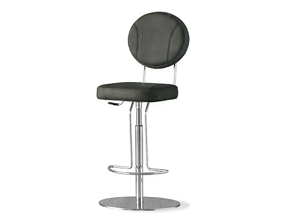 Tabouret réglable en hauteur en simili cuir SEDIT Bridge usine SEDIT de l'Italie. Foto №1