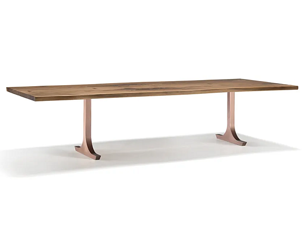 Table rectangulaire en bois massif Vero Slim ARTE BROTTO L620, SLIM usine Arte Brotto de l'Italie. Foto №1