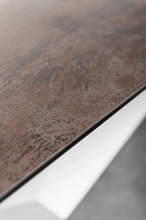 Table rectangulaire en verre collection Liu Jo Living Raw Diamond RAW usine Liu Jo Living Collection de l'Italie. Foto №4
