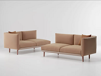 Canapé modulaire en tissu Boma KETTAL