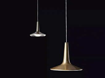 Suspension en aluminium LED Kin 478 479 Oluce usine Oluce de l'Italie