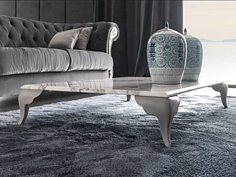 Table basse en marbre pour salon Alice CORTEZARI 254