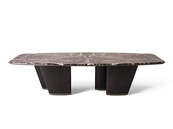 Table en marbre en forme de baril Mistral GIORGETTI
