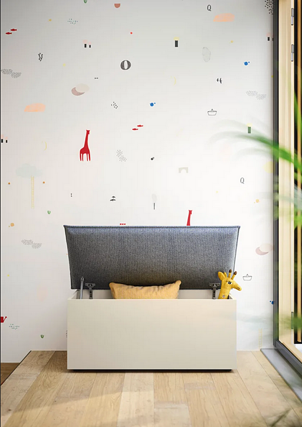 Coffre de rangement en bois Nidi collection Pank usine nidi de l'Italie. Foto №3