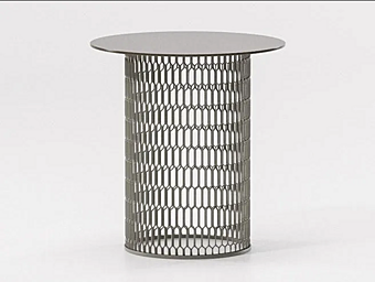 Table d'appoint en aluminium avec treillis KETTAL MESH