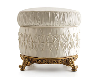 Pouf rond en tissu Dolcevita A.R. Arredamenti 262