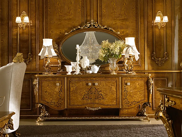 Miroir ovale sur table avec cadre en métal A.R. Arredamenti collection Dolcevita 203/S usine A.R.ARREDAMENTI SRL de l'Italie. Foto №2