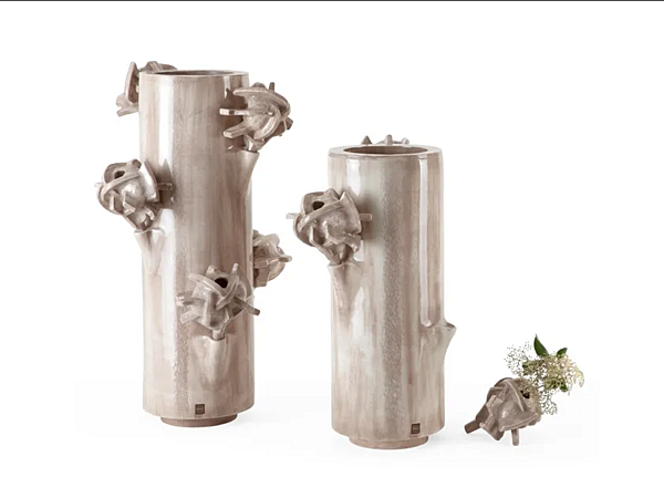 Vase en céramique Bilqis GIORGETTI GA415G, GA414G usine GIORGETTI de l'Italie. Foto №1