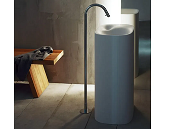 Robinet de lavabo sur pied en laiton AGAPE Fez 2