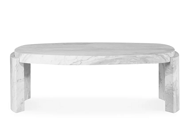 Table basse en marbre de Carrare BRABBU Tacca usine BRABBU de l'Italie. Foto №2