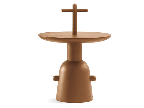 Table basse ronde en bois H 64 CASSINA Reaction Poetique usine CASSINA de l'Italie. Foto №2