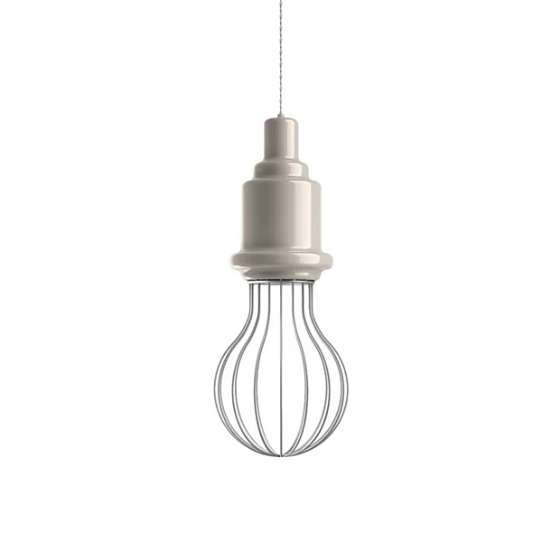 Lampe suspendue en céramique Edison Big A MARIONI 02190GA usine MARIONI de l'Italie. Foto №4