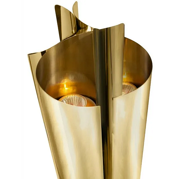 Lampe de table en laiton Cyrus BRABBU usine BRABBU de l'Italie. Foto №4