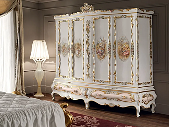 Armoire avec tiroirs en bois Modenese Luxury Interiors 11201 usine MODENESE GASTONE de l'Italie
